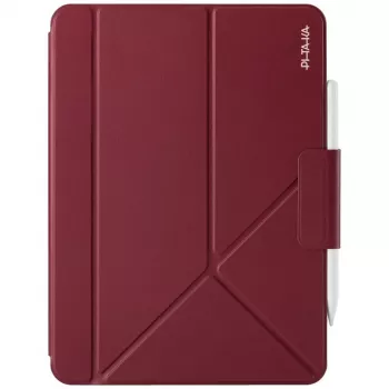 PITAKA MagEZ Folio 3 Hülle für iPad Air 11 Zoll (M2/M3/M4) - Harvard Crimson