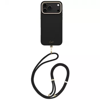 UNIQ Coehl Mirelle Magnetische Ladehülle für iPhone 17 Pro Max – Ebenholz
