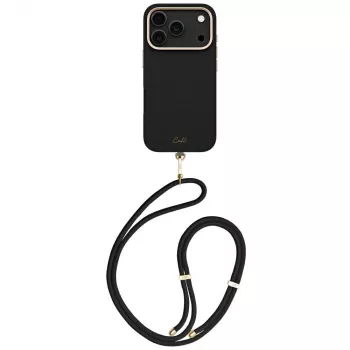 UNIQ Coehl Mirelle Magnetische Ladetasche für iPhone 17 Pro, Ebony