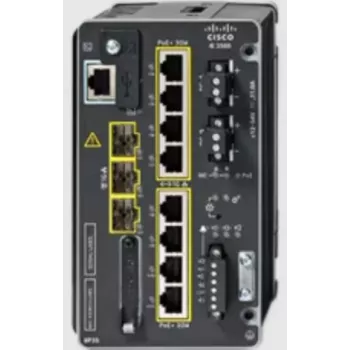Cisco IE-3500-8P3S-E Industrie-Switch, 8 Gigabit PoE+ und 3 SFP, Network Essentials