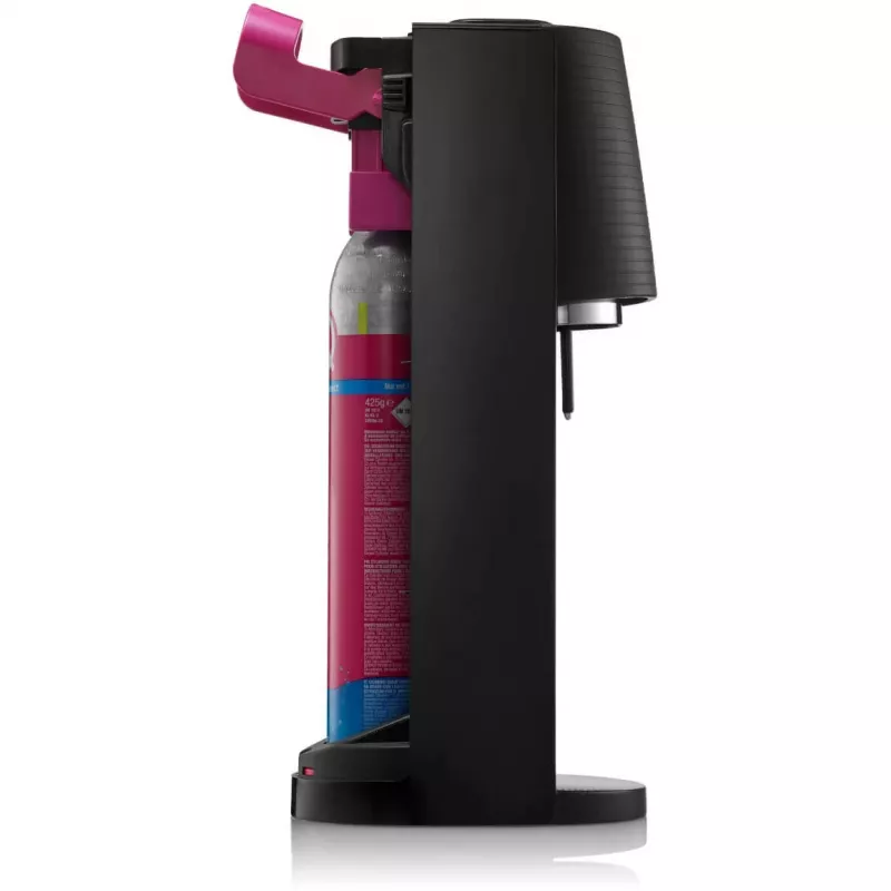 SodaStream Terra Megapack Schwarz Wassersprudler mit 3 Flaschen und Quick Connect CO2-Zylinder