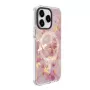 Evelatus Apple iPhone 15 Pro PC+TPU Hülle mit MagSafe – Marmor Rosa