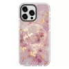 Evelatus Apple iPhone 15 Pro PC+TPU Hülle mit MagSafe – Marmor Rosa