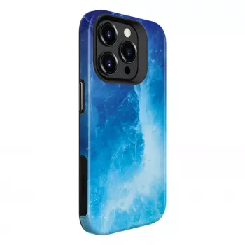 Evelatus iPhone 15 Pro Armor Hülle TPU+PC Galaxy Blue