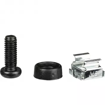 EFB ELEKTRONIK Käfigmuttern-Set 50 x M6, komplett, schwarz