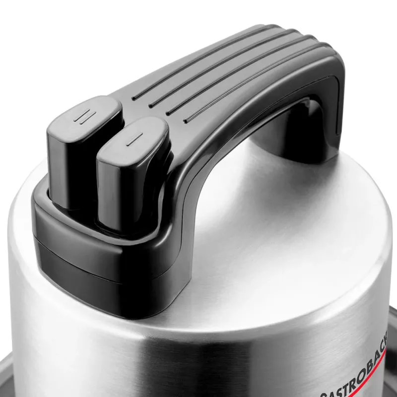 Gastroback 40966 Design Multi Chopper Professional 600 W 1,0 L Glasschüssel Edelstahl