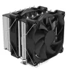 Zalman CNPS12X BP Black CPU-Kühler - 120mm PWM-Lüfter, blaue LED, 6 Heatpipes, Intel/AMD
