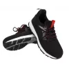 DEDRA M83V Sport Herren Low-Top Sneaker, Schwarz/Grau, Größe 41