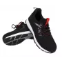 DEDRA M83V Sport Herren Low-Top Sneaker, Schwarz/Grau, Größe 41