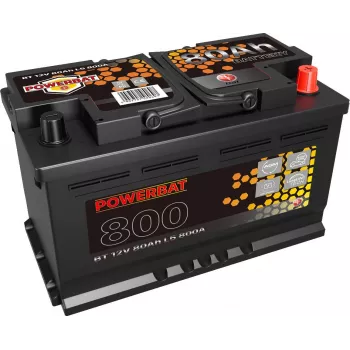 POWERBAT L4 12V 80Ah AGM Start-Stop-Batterie