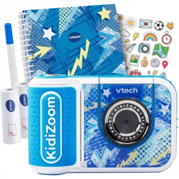 VTech KidiZoom Print Cam Scrapbook-Bundle Azurblau 80-549134