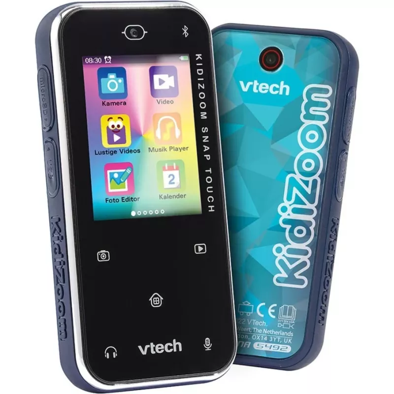 VTech KidiZoom Snap Touch Kinder-Smartphone 80-549204 Schwarz