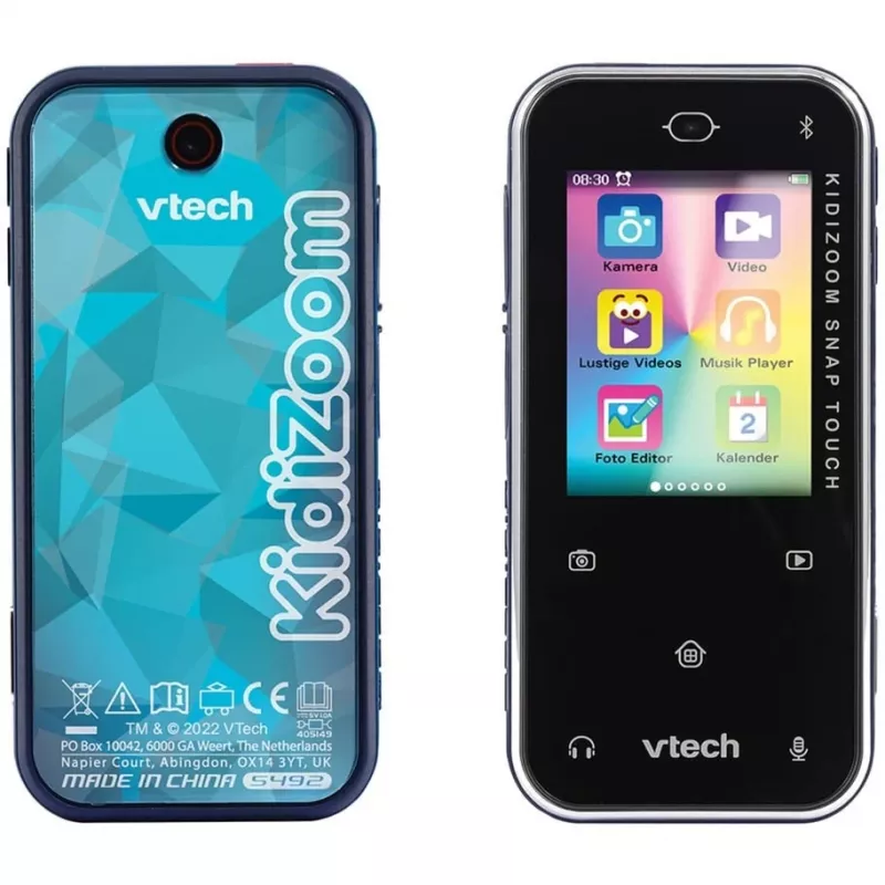 VTech KidiZoom Snap Touch Kinder-Smartphone 80-549204 Schwarz