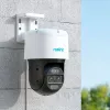 Reolink TrackMix Serie P760 4K Dual-Objektiv PoE IP-Kamera mit Auto-Zoom-Tracking, Farbnachtsicht, Außen-/Innenbereich