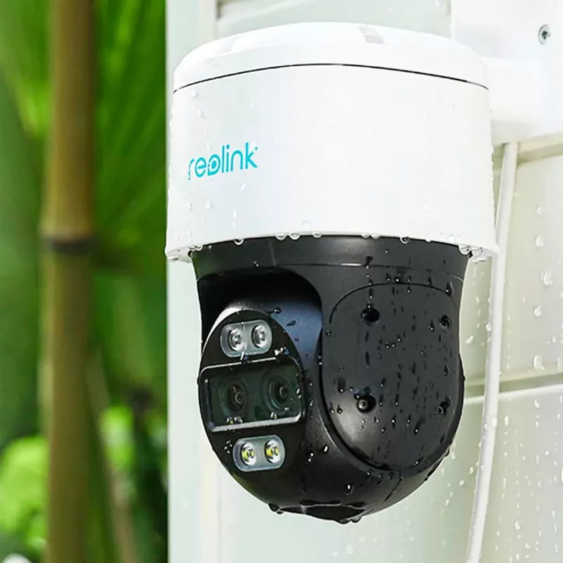 Reolink TrackMix Serie P760 4K Dual-Objektiv PoE IP-Kamera mit Auto-Zoom-Tracking, Farbnachtsicht, Außen-/Innenbereich