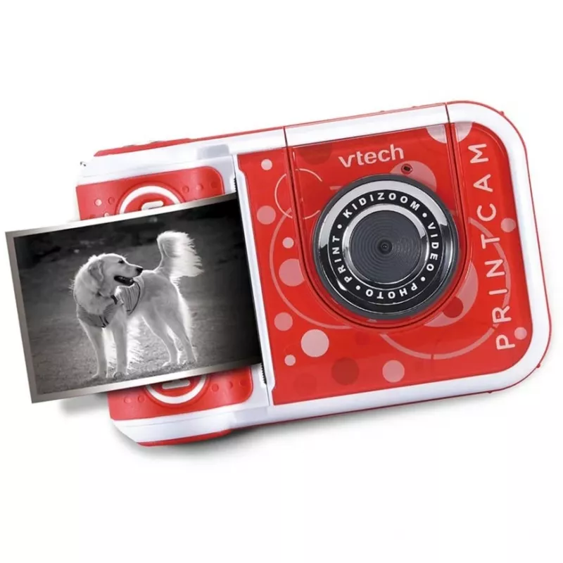 VTech KidiZoom Print Cam Digitalkamera Rot/Weiß