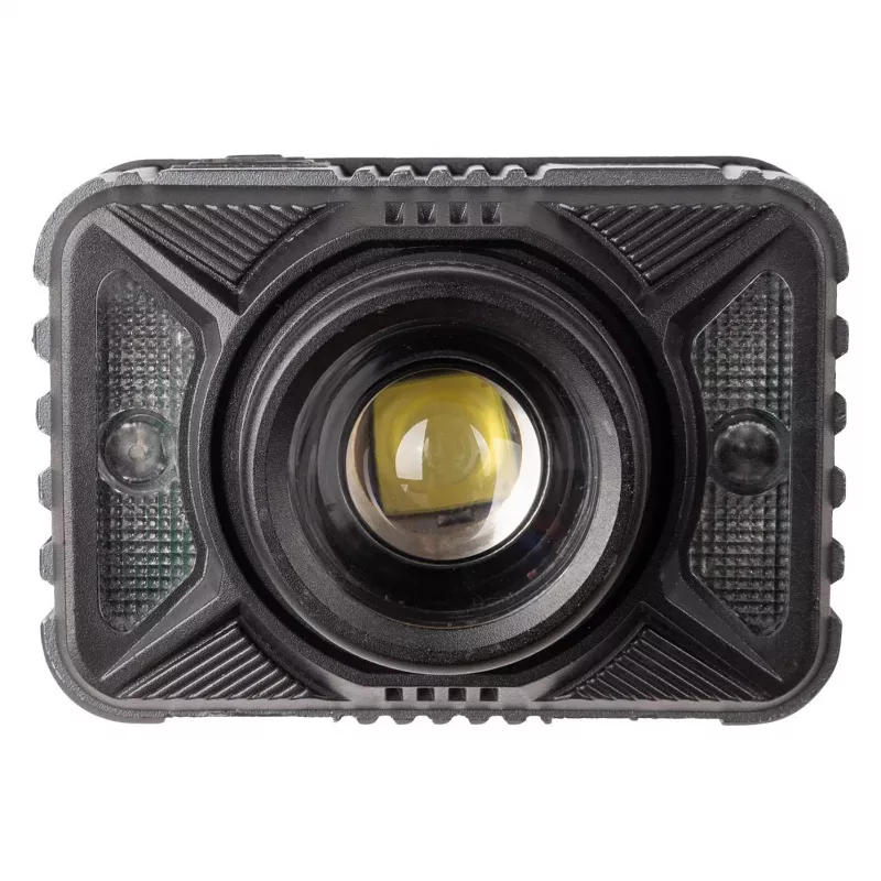 ENTAC EHL-ZH-10W-R Zoom-Stirnlampe mit wiederaufladbarem Akku 10W Bewegungssensor