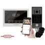 REVIZOOM RM-T273HD Weiße 7-Zoll-Video-Türsprechanlage mit RC-212HD-CK1 Außenstation
