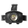 ENTAC EHL-ZOOM-1W-PL Zoom 1W LED-Stirnlampe, Schwarz