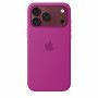 Apple iPhone 18 Pro Max Silikonhülle mit MagSafe – Magenta