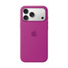 Apple iPhone 18 Pro Max Silikonhülle mit MagSafe – Magenta
