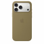 Apple iPhone 18 Pro Max Silicone Case mit MagSafe – Oliv