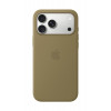 Apple iPhone 18 Pro Max Silicone Case mit MagSafe – Oliv