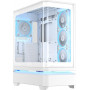 ASUS PRIME AP304 TG ARGB Weiß ATX Mid-Tower PC-Gehäuse