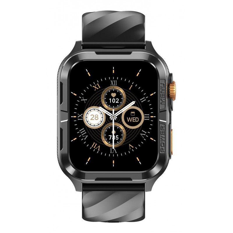 Blackview W10 Pro Smartwatch, 1,83 inch, Schwarz