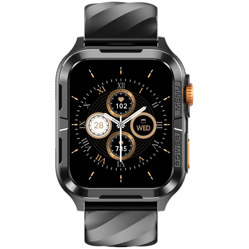 Blackview W10 Pro Smartwatch, 1,83 inch, Schwarz