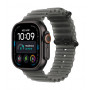 Apple Watch Ultra 4 GPS + Cellular 49 mm schwarzes Titan-Gehäuse mit transluzentem schwarzem Ocean Armband