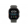 Apple Watch Ultra 4 GPS + Cellular 49 mm schwarzes Titan-Gehäuse mit transluzentem schwarzem Ocean Armband