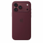 Apple iPhone 18 Pro Max Silicone Case mit MagSafe – Burgund