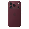 Apple iPhone 18 Pro Silicone Case mit MagSafe – Burgund