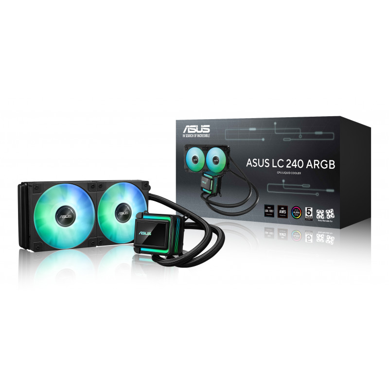 ASUS LC 240 ARGB AIO Flüssigkeits-CPU-Kühler