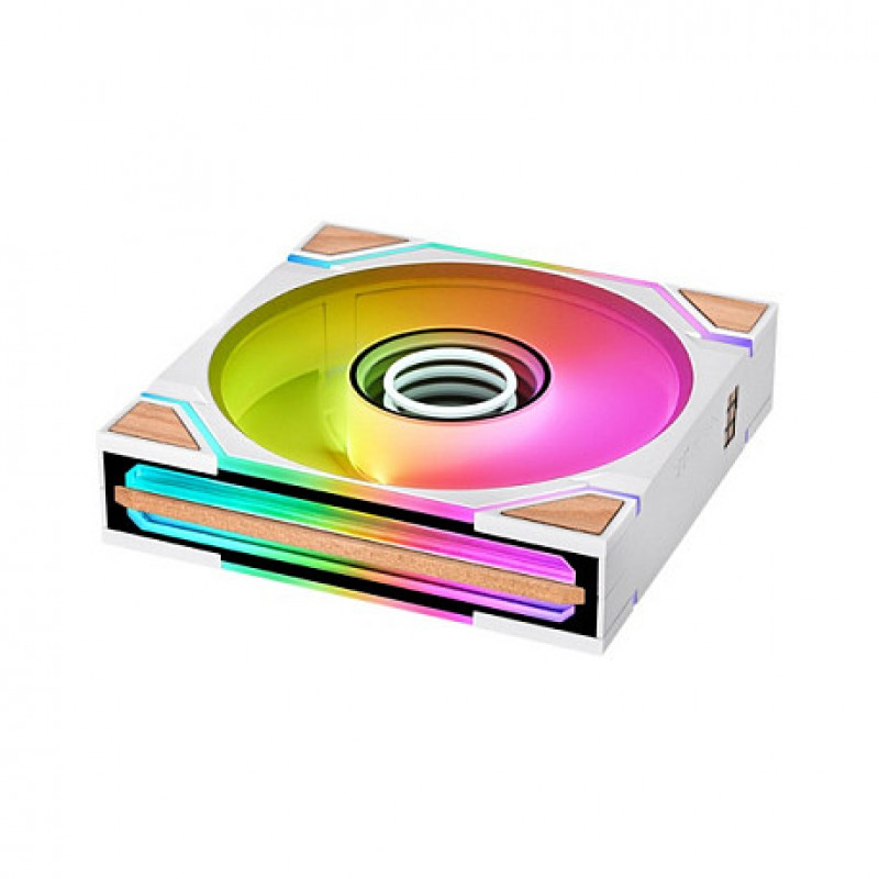Thermaltake SWAFAN 120 EX INFINITY Snow Wood Edition 3er-Pack Gehäuselüfter