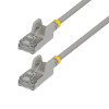 StarTech Slim Cat6a U/FTP Patchkabel RJ45, 4 m, Grau