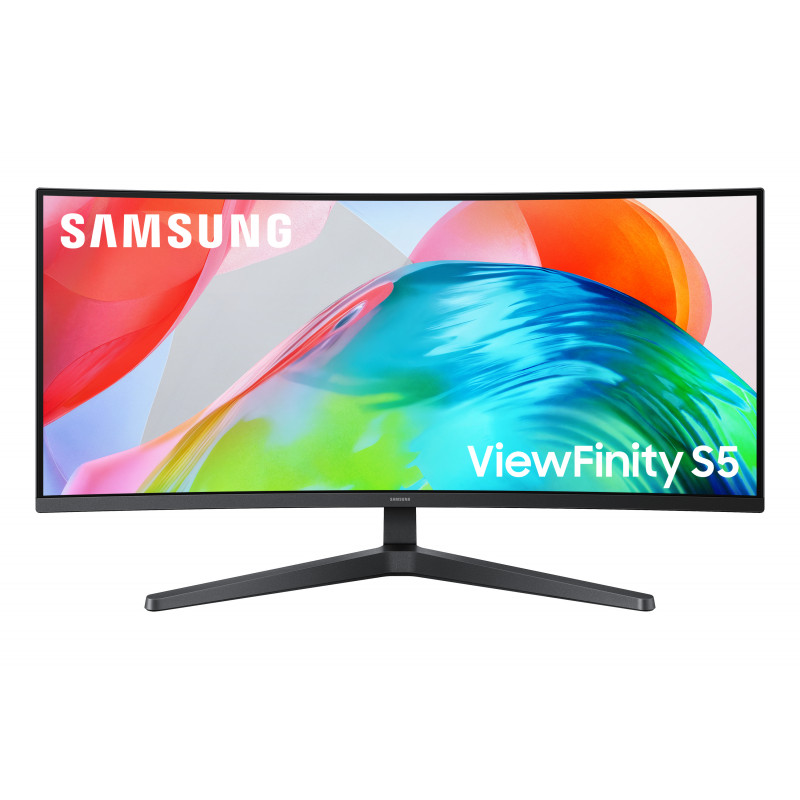 Samsung S34H550GAU 34 inch UltraWide QHD VA Monitor – 3440 x 1440, 21:9, 120 Hz, 5 ms, HDR, HDMI, DisplayPort