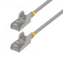 StarTech Slim Cat6a U/FTP Patchkabel RJ45, 0,5 m, Grau