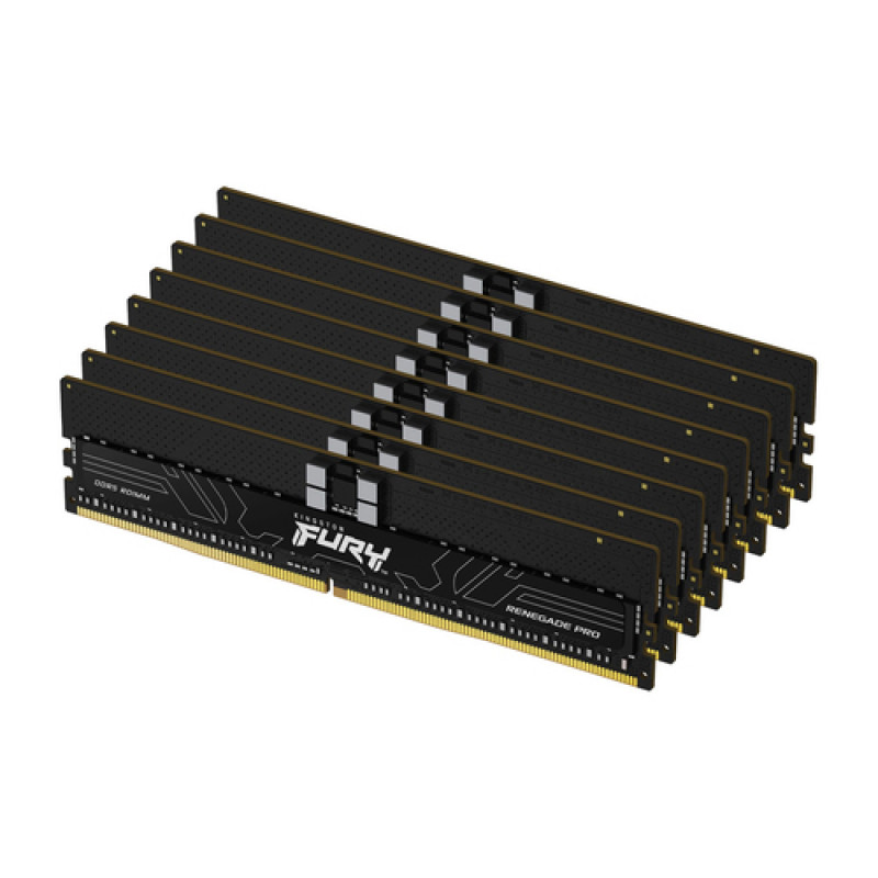 Kingston FURY Renegade Pro 256GB (8x32GB) DDR5-6400 CL32 ECC Registered Speicherkit
