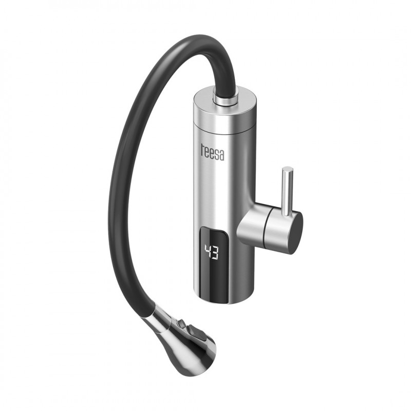 Teesa TSA4107 Durchlauferhitzer Küchenarmatur mit flexiblem Auslauf, Metall