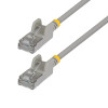 StarTech Slim Cat6a U/FTP Patchkabel RJ45, 1 m, Grau