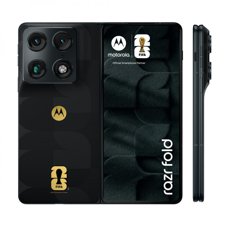Motorola razr fold FIFA World Cup 26 Collection 16GB/512GB 5G Dual SIM Smartphone - Schwarz