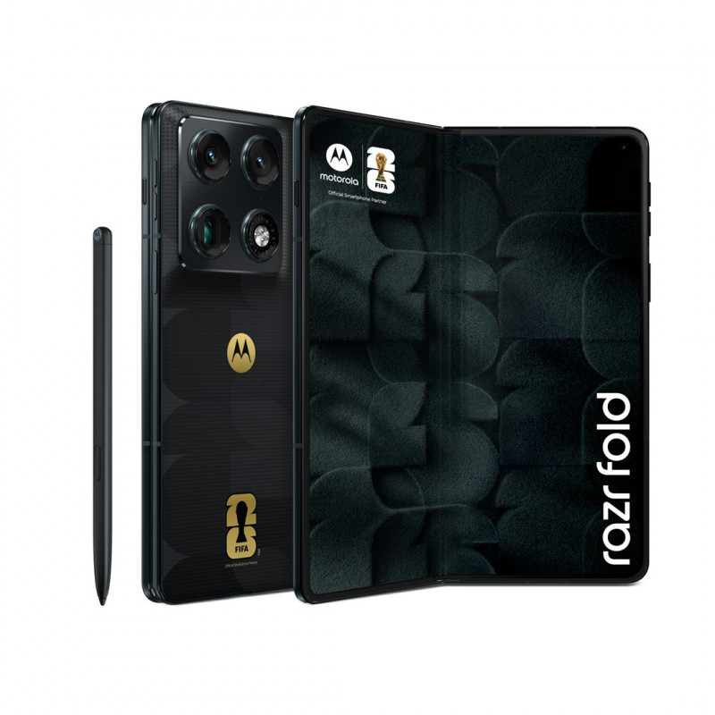 Motorola razr fold FIFA World Cup 26 Collection 16GB/512GB 5G Dual SIM Smartphone - Schwarz