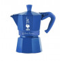 Bialetti Candyland Moka Express 3TZ Handkaffeemaschine, 150 ml, Blau