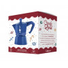 Bialetti Candyland Moka Express 3TZ Handkaffeemaschine, 150 ml, Blau