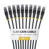 StarTech.com Slim Cat6 U/UTP Patchkabel RJ45, 1 m, Schwarz, 10er-Pack