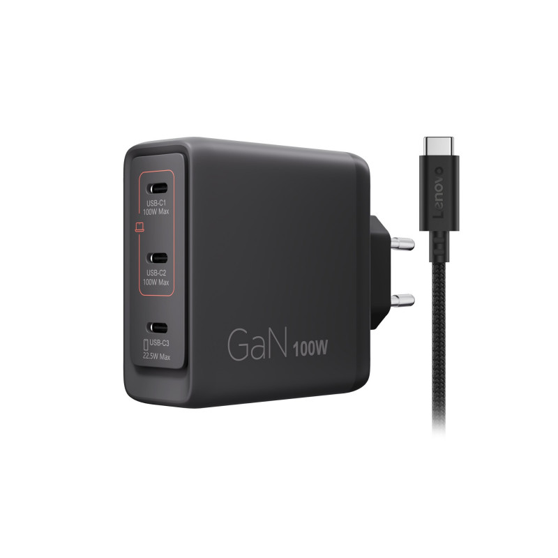 Lenovo Multi-Port USB-C 100W GaN Ladegerät