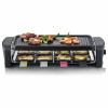 Severin Raclette Grill (RG 9646), Schwarz, 1400 W
