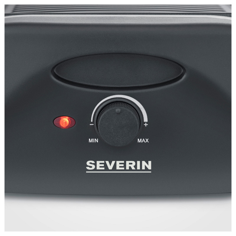 Severin Raclette Grill (RG 9646), Schwarz, 1400 W